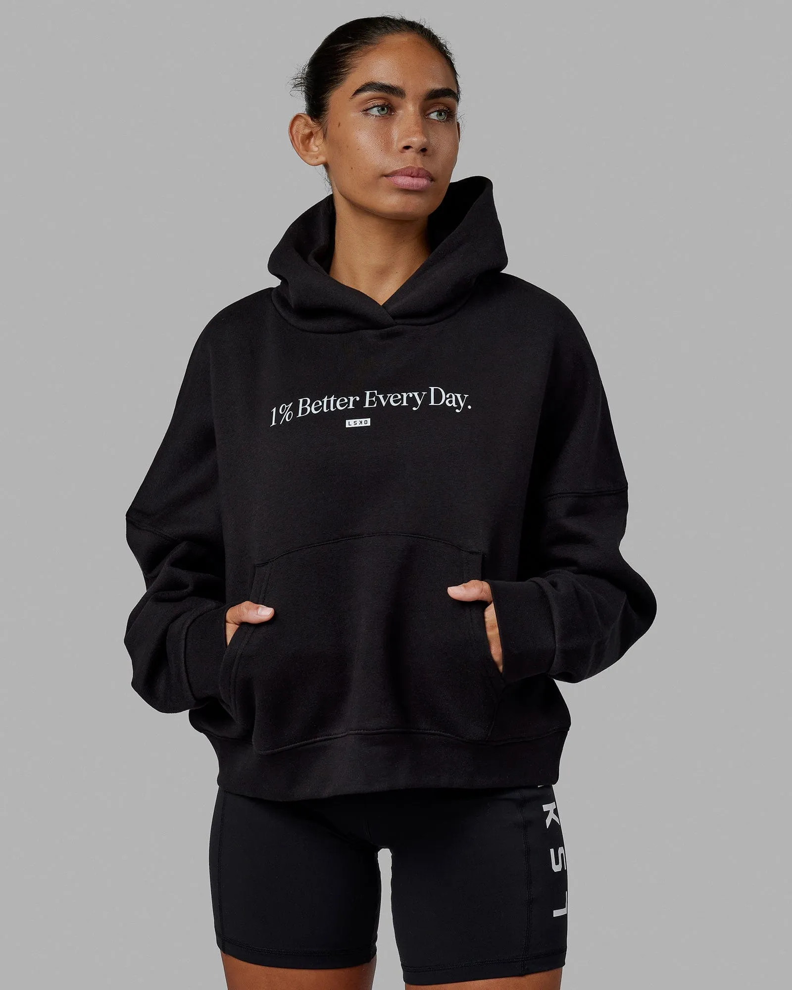 1% Better Hoodie - Black