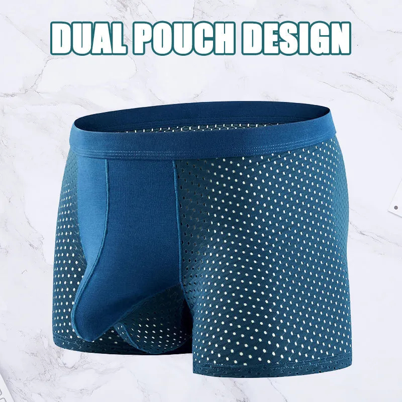 4 Pack Mesh Breathable Ball Hammock Underwear