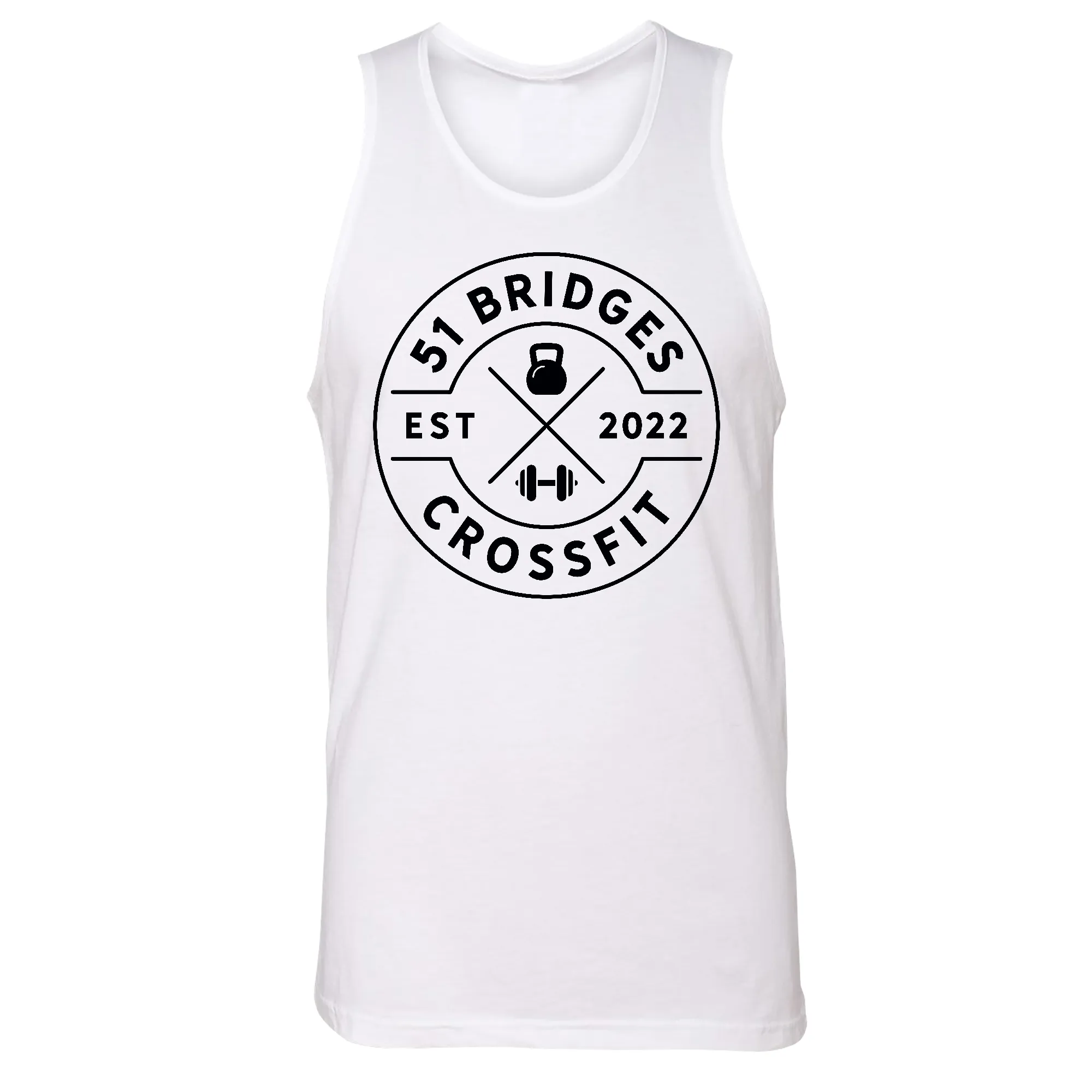 51 Bridges CrossFit Round Mens - Tank Top