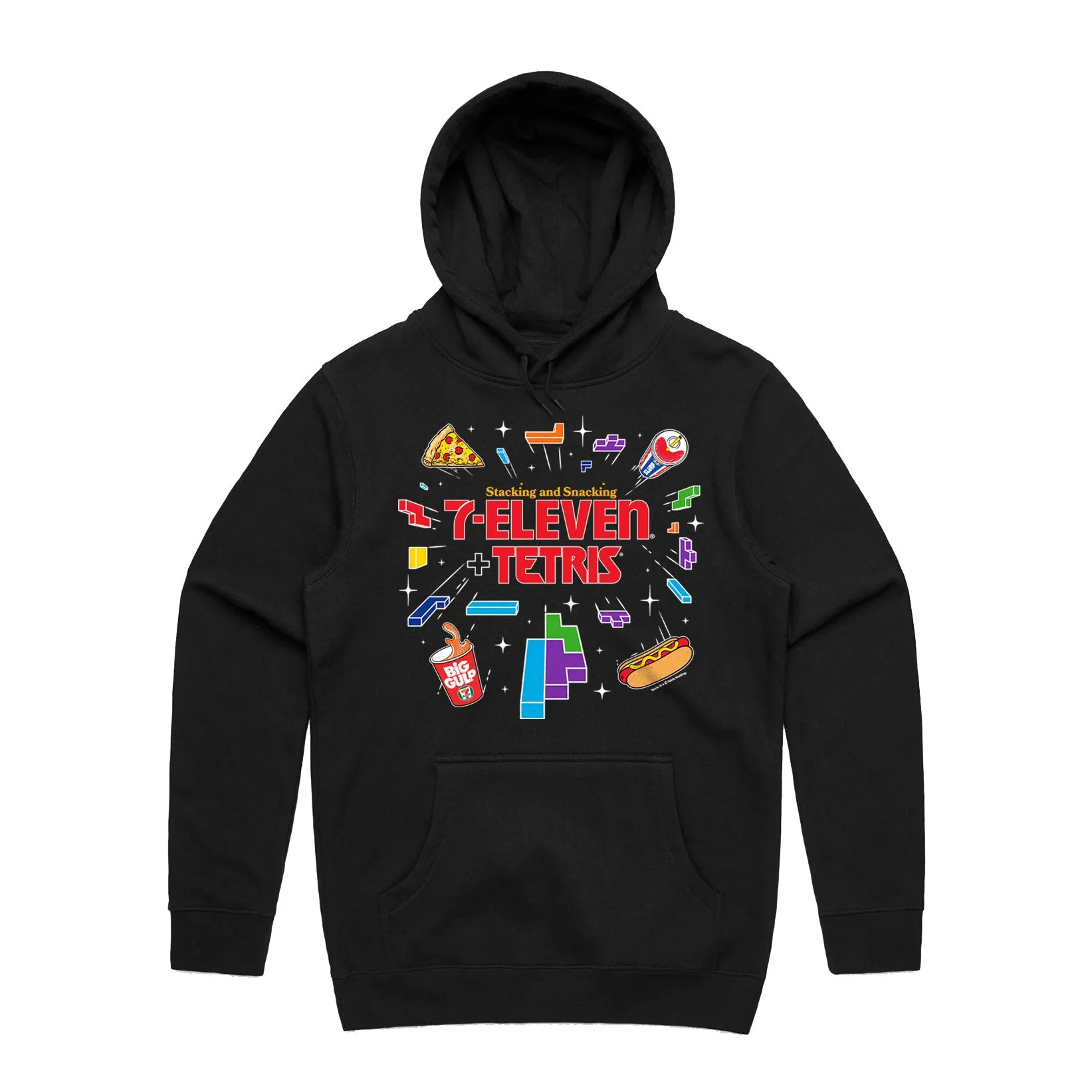 7-ELEVEn®   TETRIS® Snacking & Stacking Hoodie