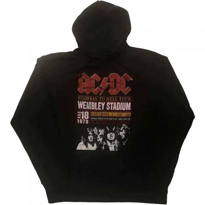 AC/DC Unisex Adult Wembley ´79 Eco Friendly Hoodie