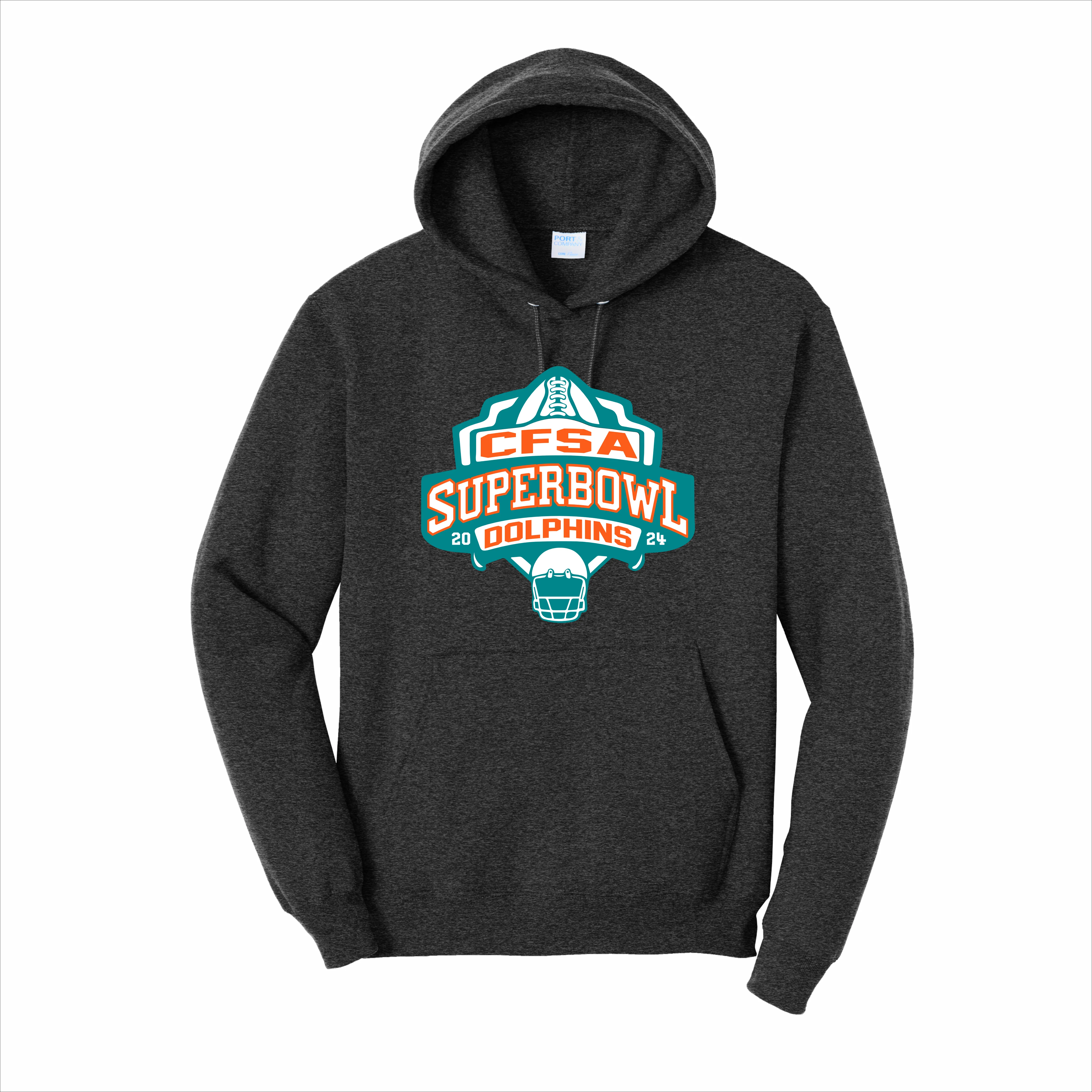 ADULT -CFSA Dolphins Superbowl Hoodie 2024