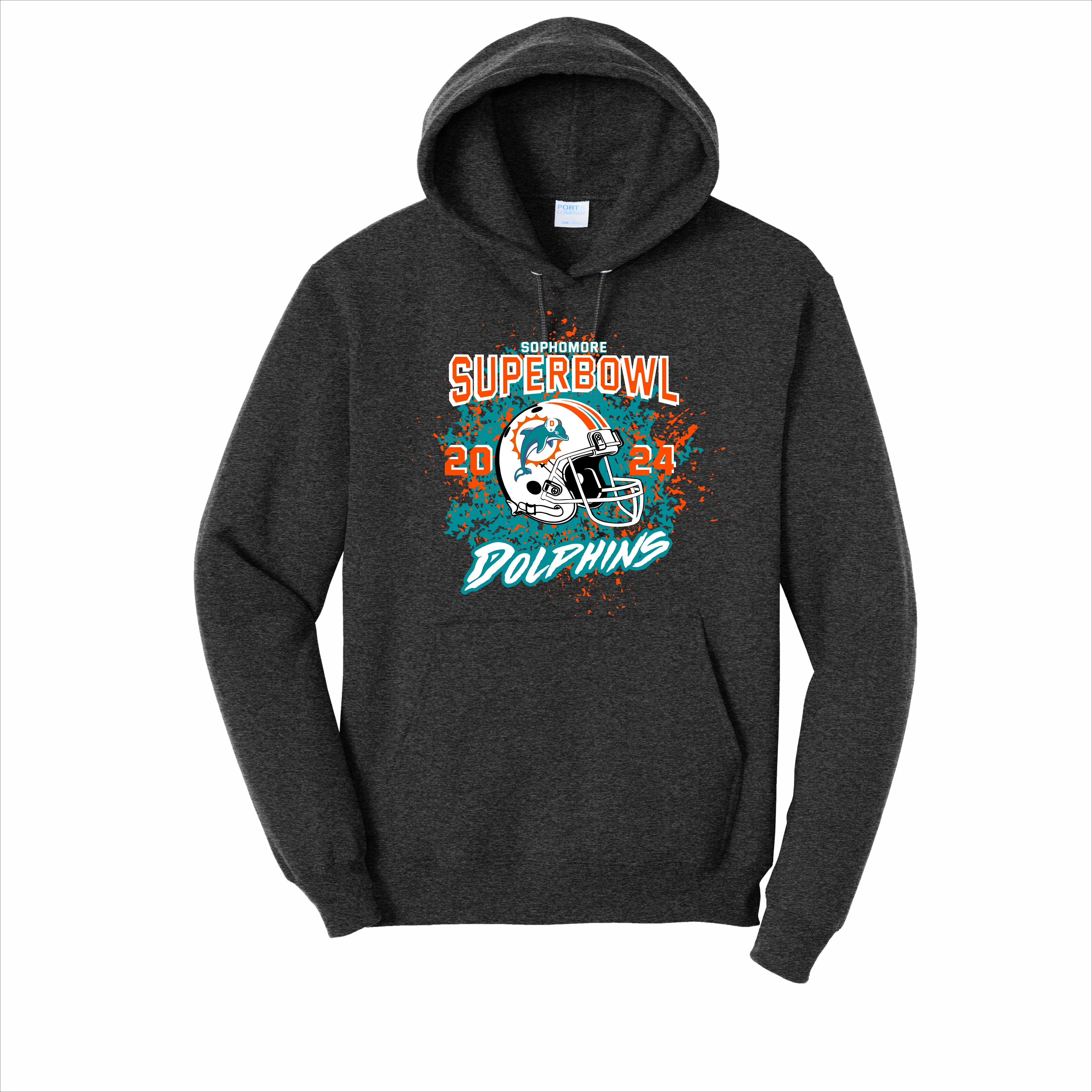 ADULT - SOPHOMORE Dolphins Superbowl Hoodie 2024