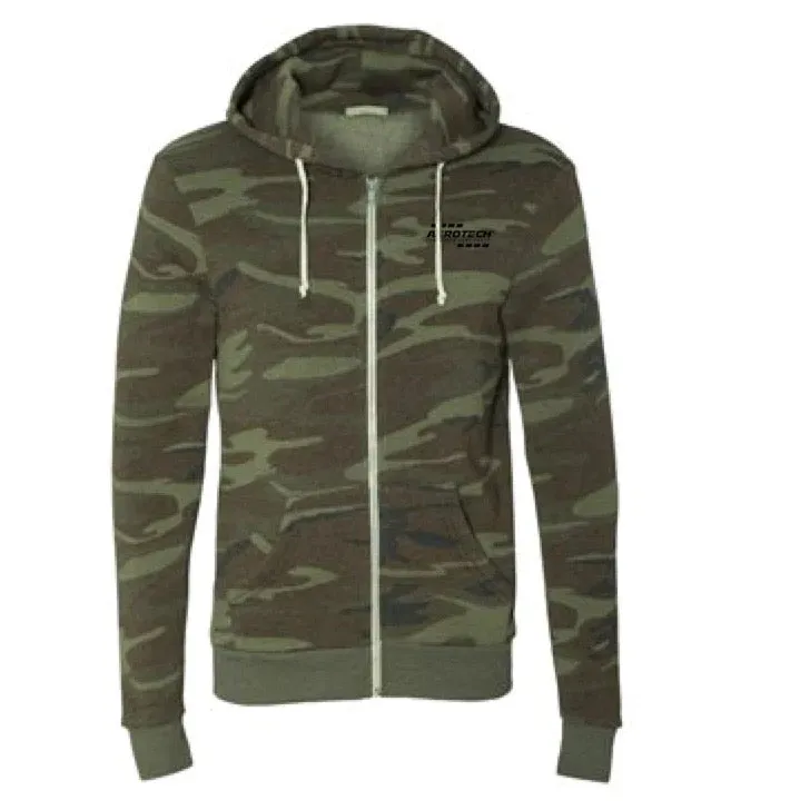 AeroTech Hooded Fleece Zip Camo Unisex - 94400CM