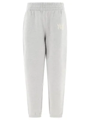 Alexander Wang Joggers With Rubberised Logo