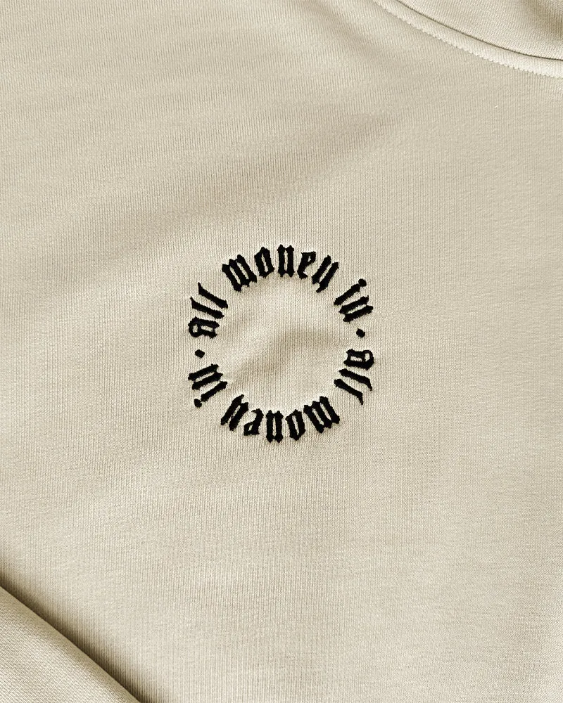 All Money In Hoodie (Tan)