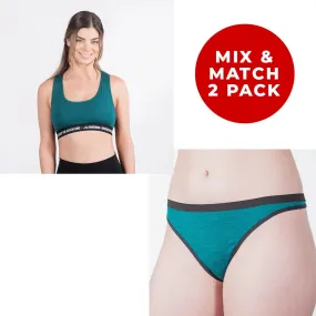 Altitude Crop and Zodiac Thong Bundle