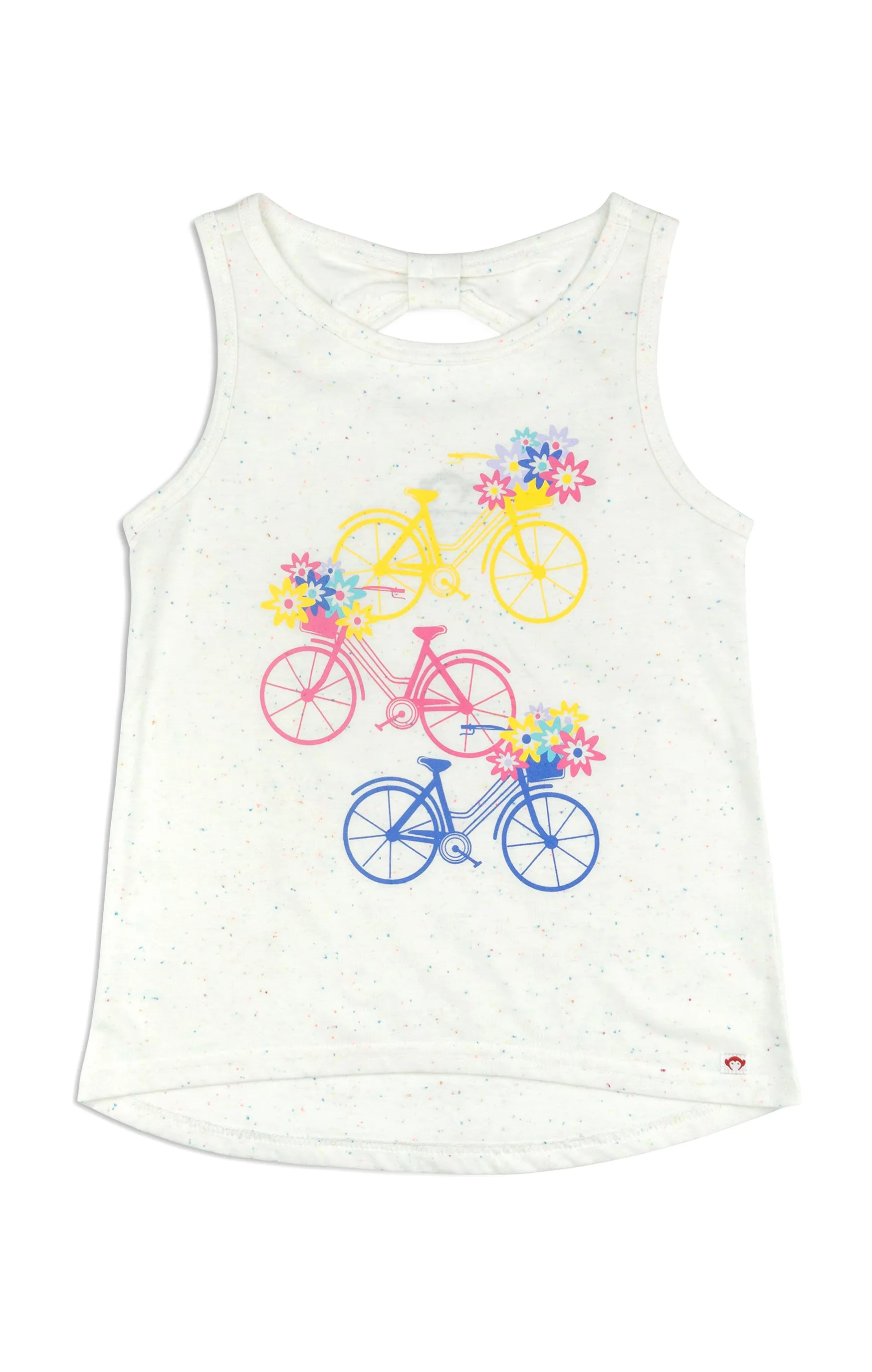 AM Speckled White Hazel Tank Top