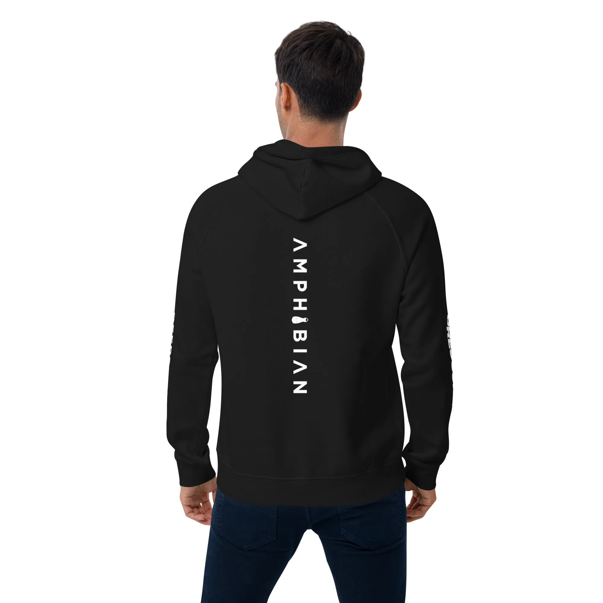 AMPHIBIAN® Made Under Pressure® Unisex eco raglan hoodie