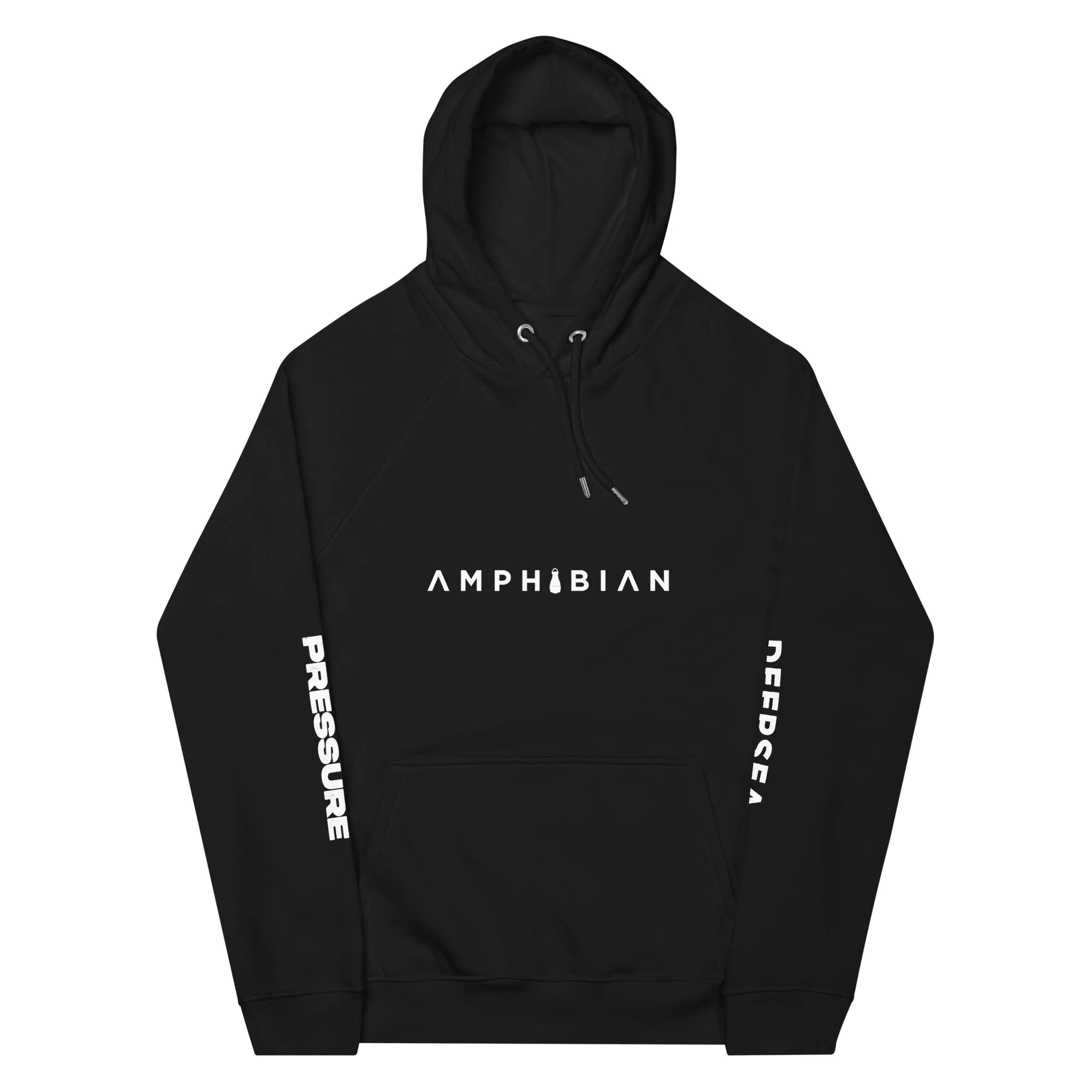 AMPHIBIAN® Made Under Pressure® Unisex eco raglan hoodie