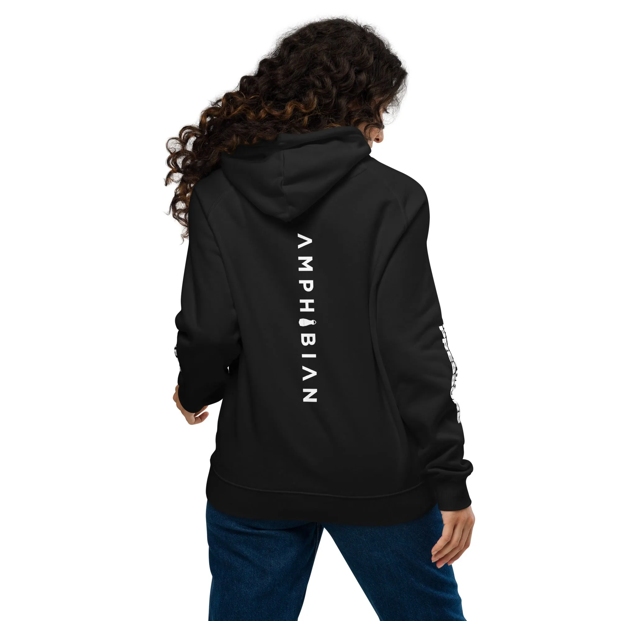 AMPHIBIAN® Made Under Pressure® Unisex eco raglan hoodie