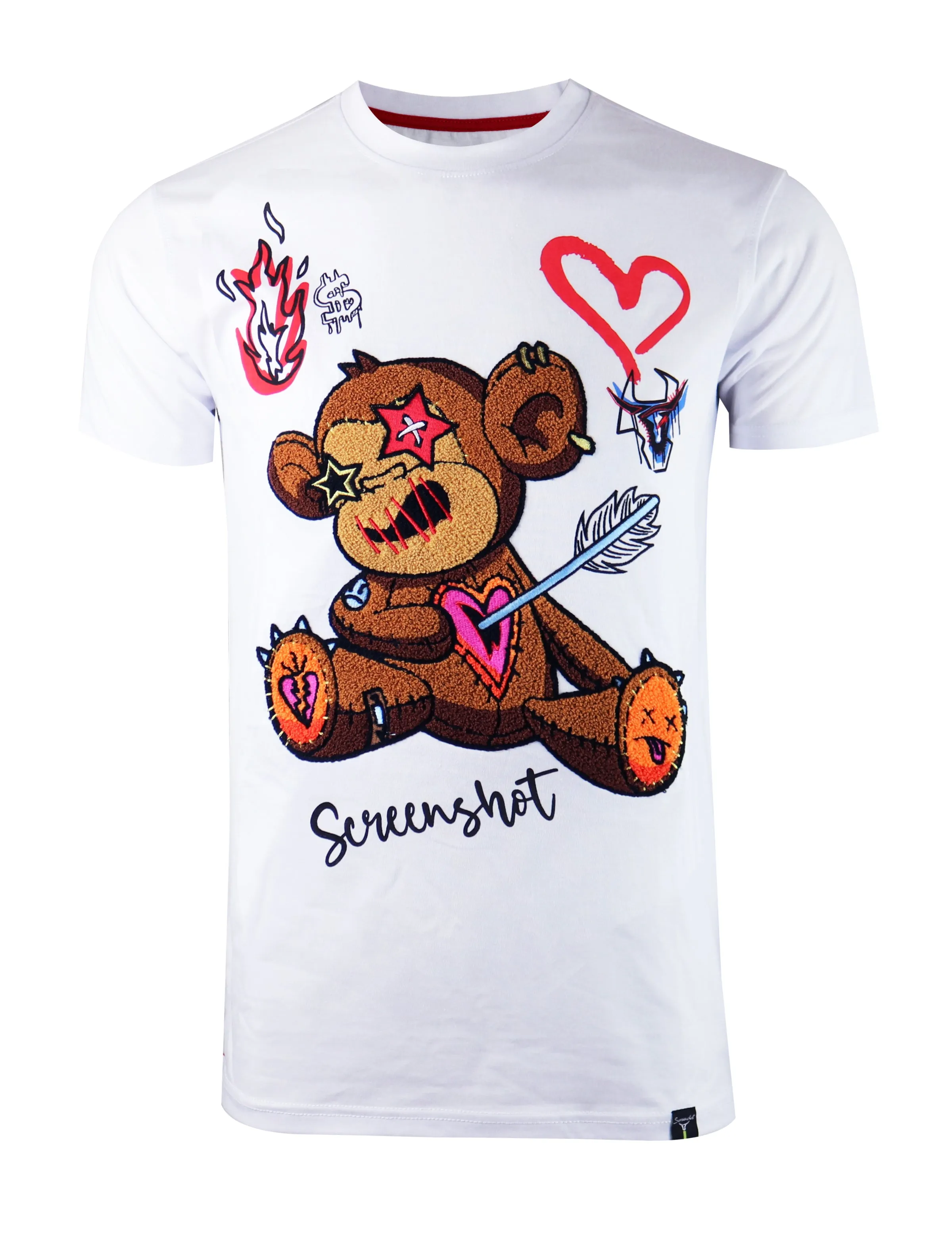 ANIMATION TEE-S1167 (WHITE)