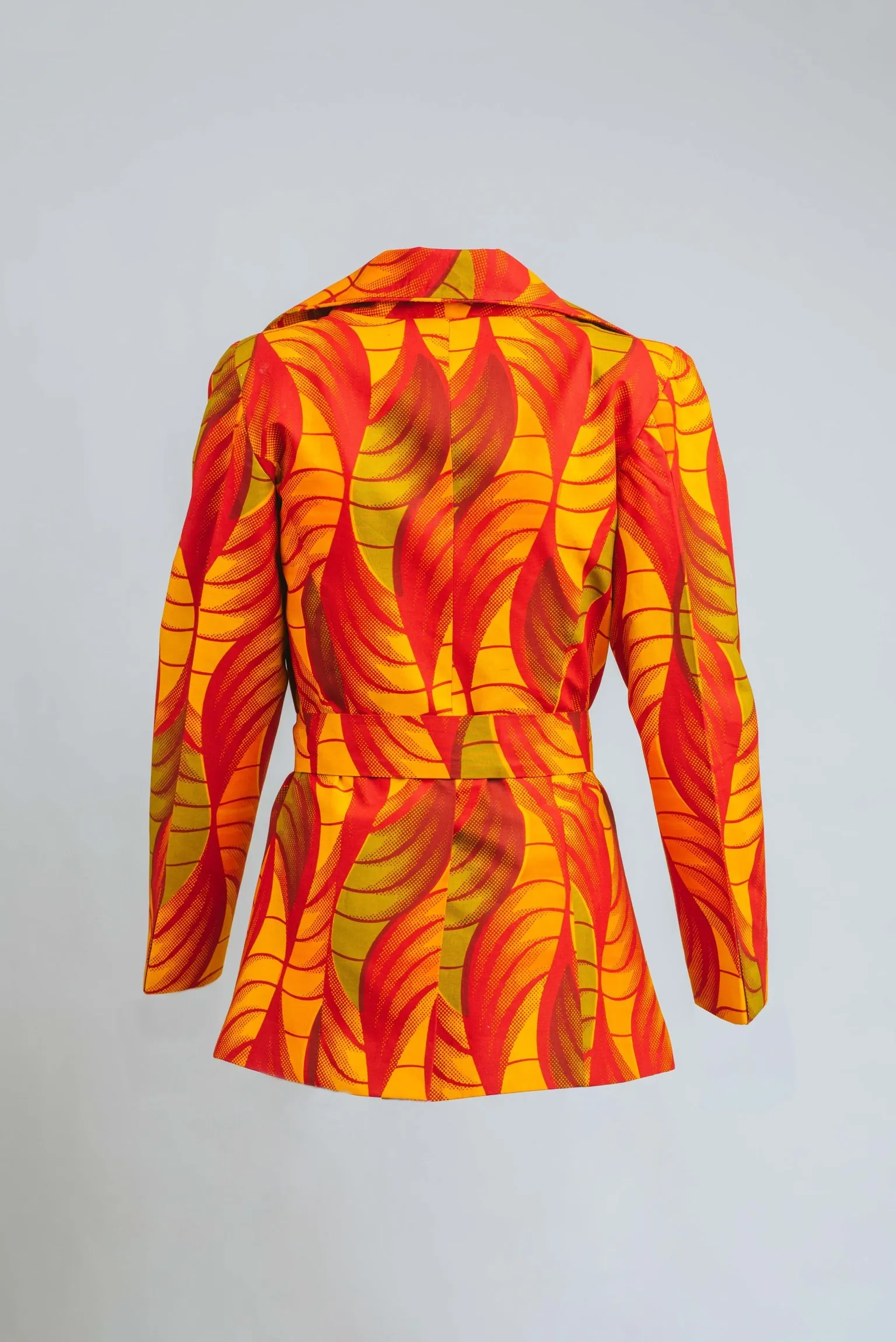 Ankara Fabric Zoya power jacket