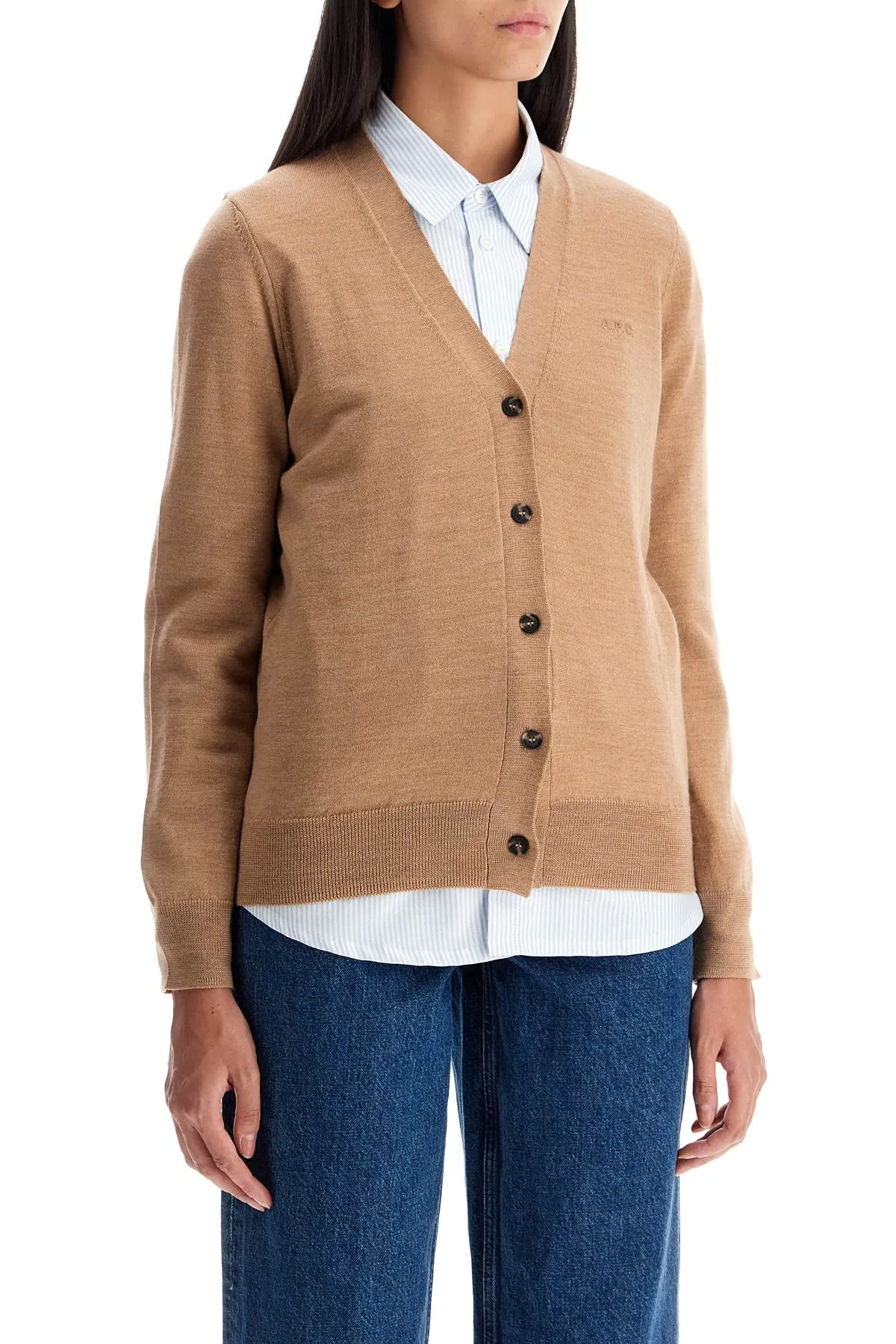 A.P.C. Salome Wool Cardigan For