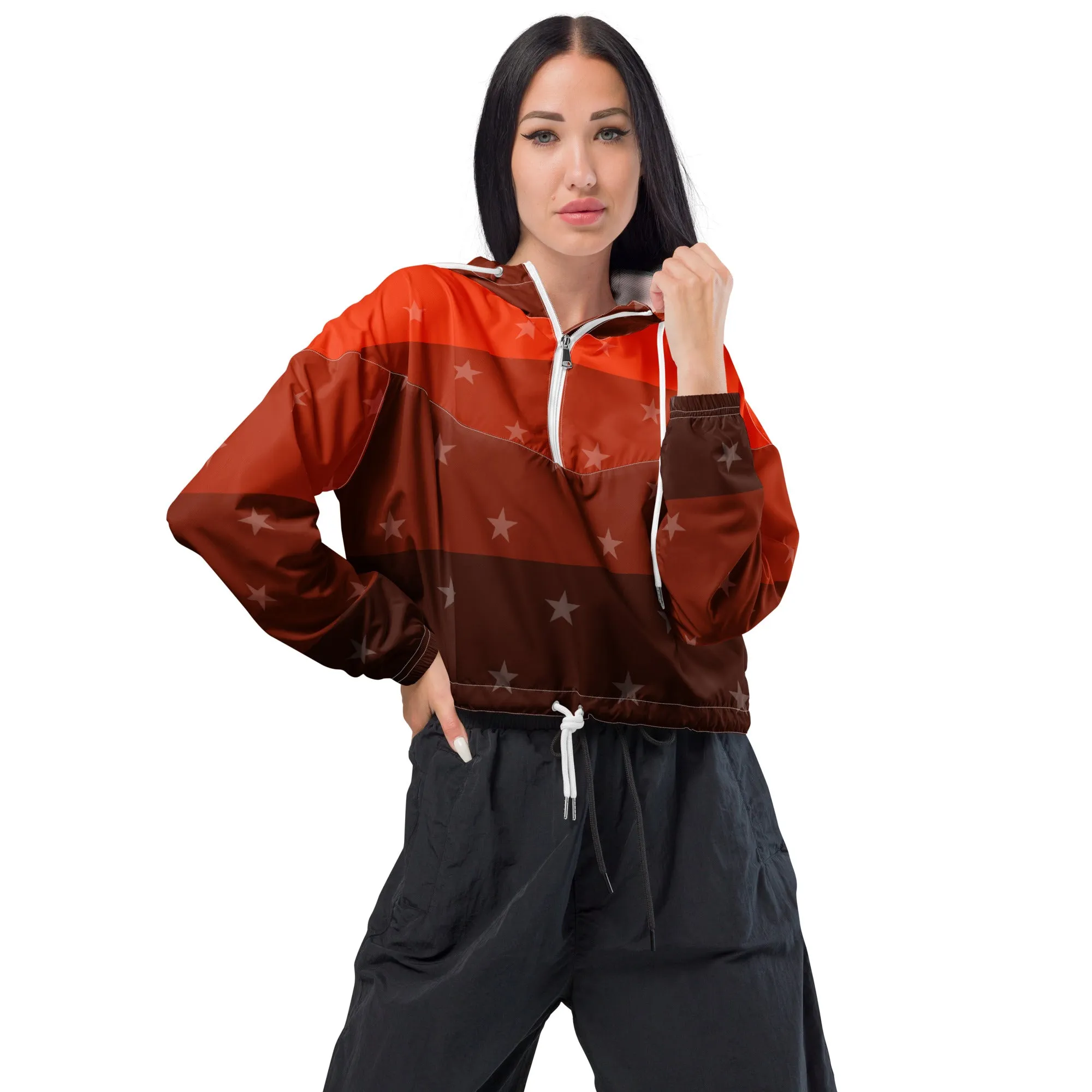 Autumn Twilight Women’s cropped windbreaker