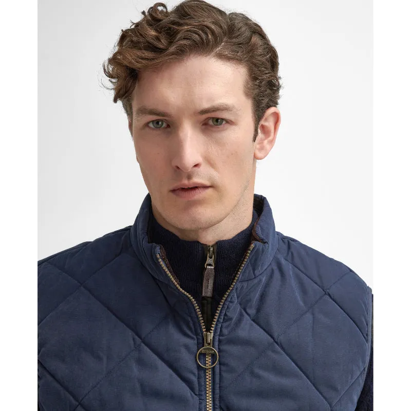 Barbour Country Liddesdale Quilted Mens Gilet - Navy