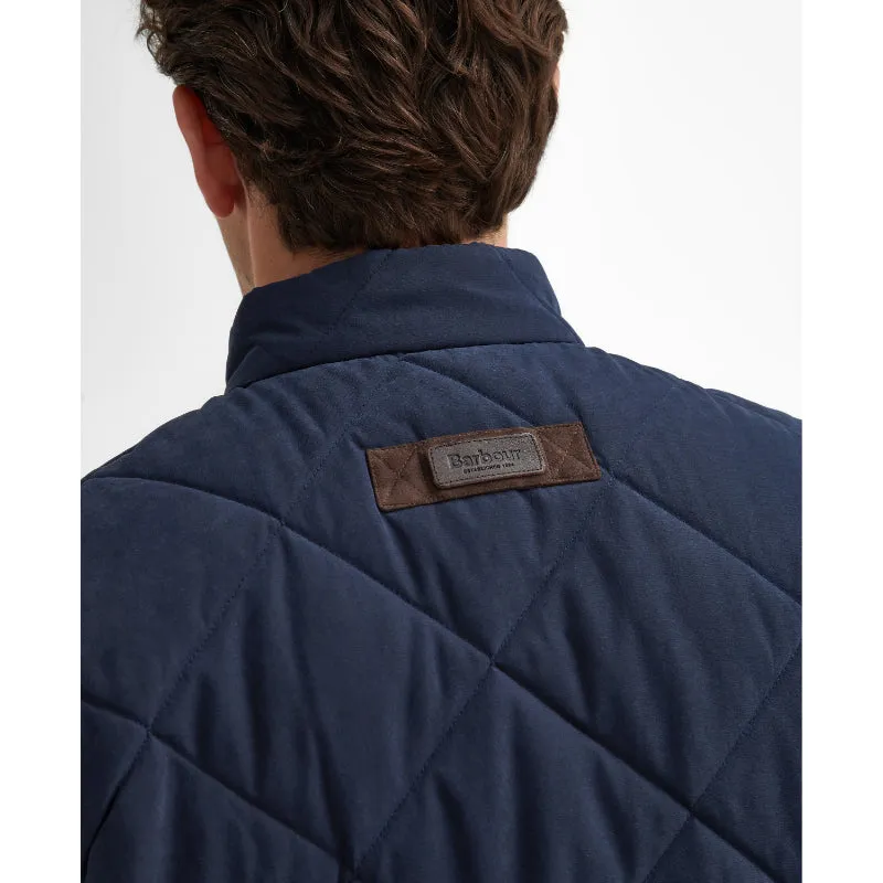 Barbour Country Liddesdale Quilted Mens Gilet - Navy