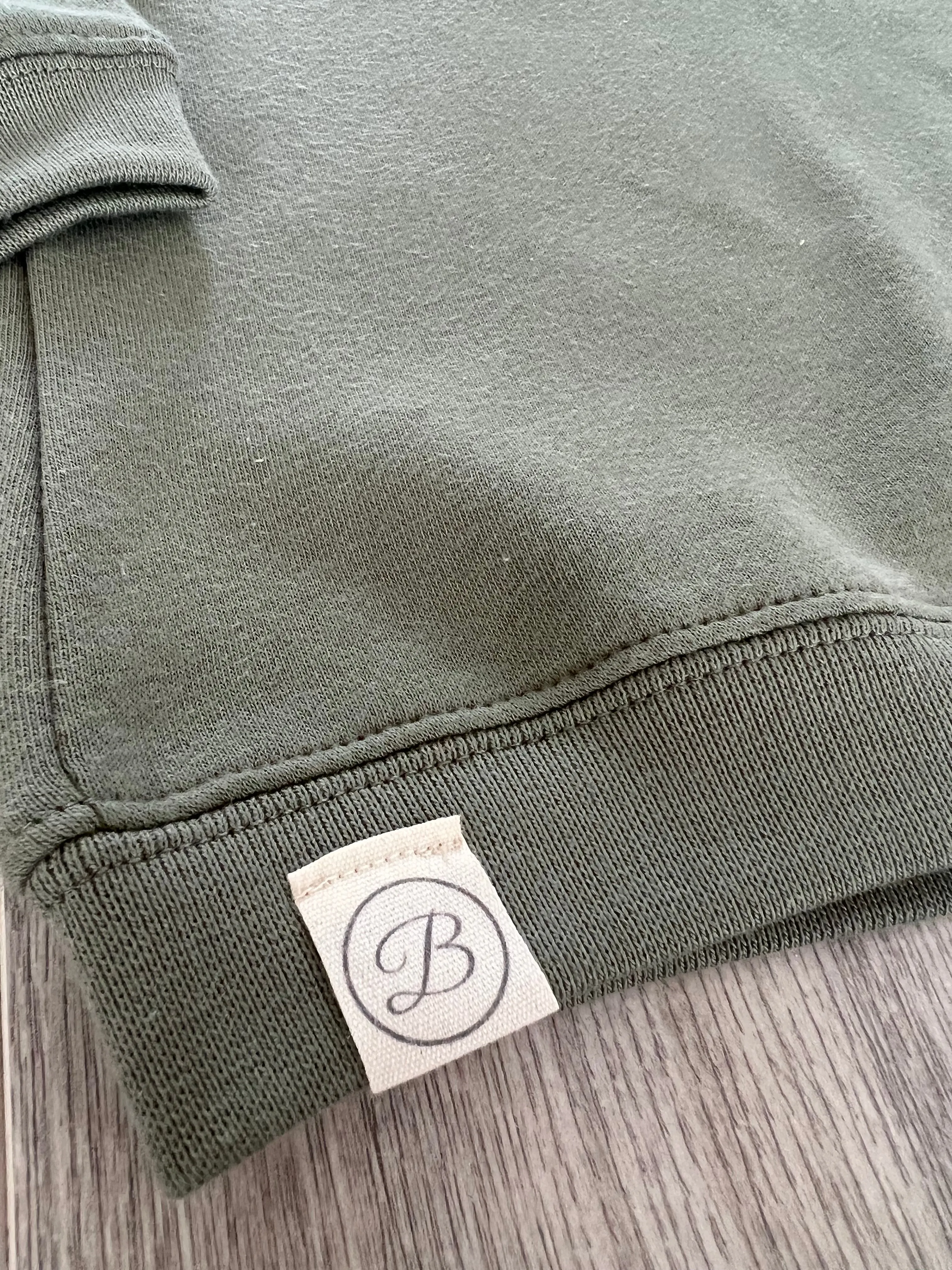 Betty McKenzie - Sage green hoodie