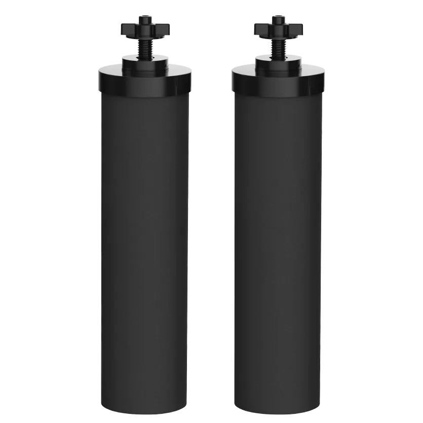 Black Elements & Fluoride Filters Replacement for Waterdrop King Tank Systems and Other Gravity-fed Filtration Systems