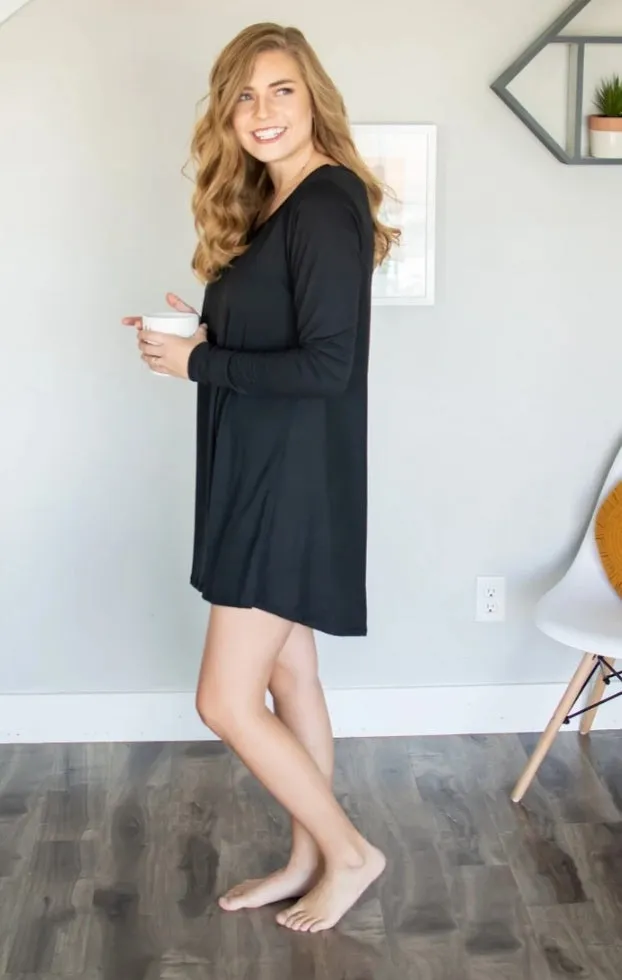 Black Lounge Dress