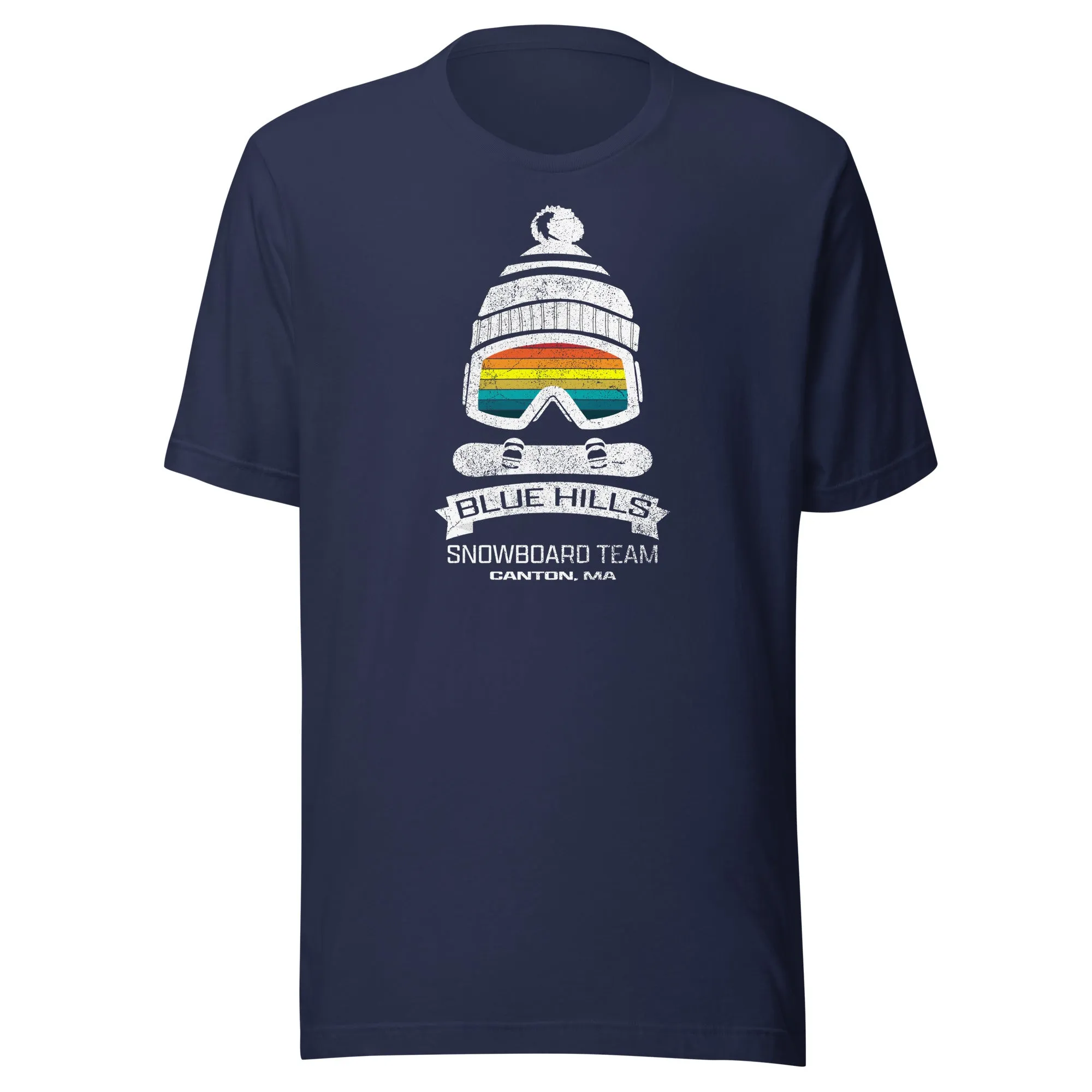 Blue Hills Snowboard Team T Shirt - Canton, MA | Mens & Womens Winter Tee