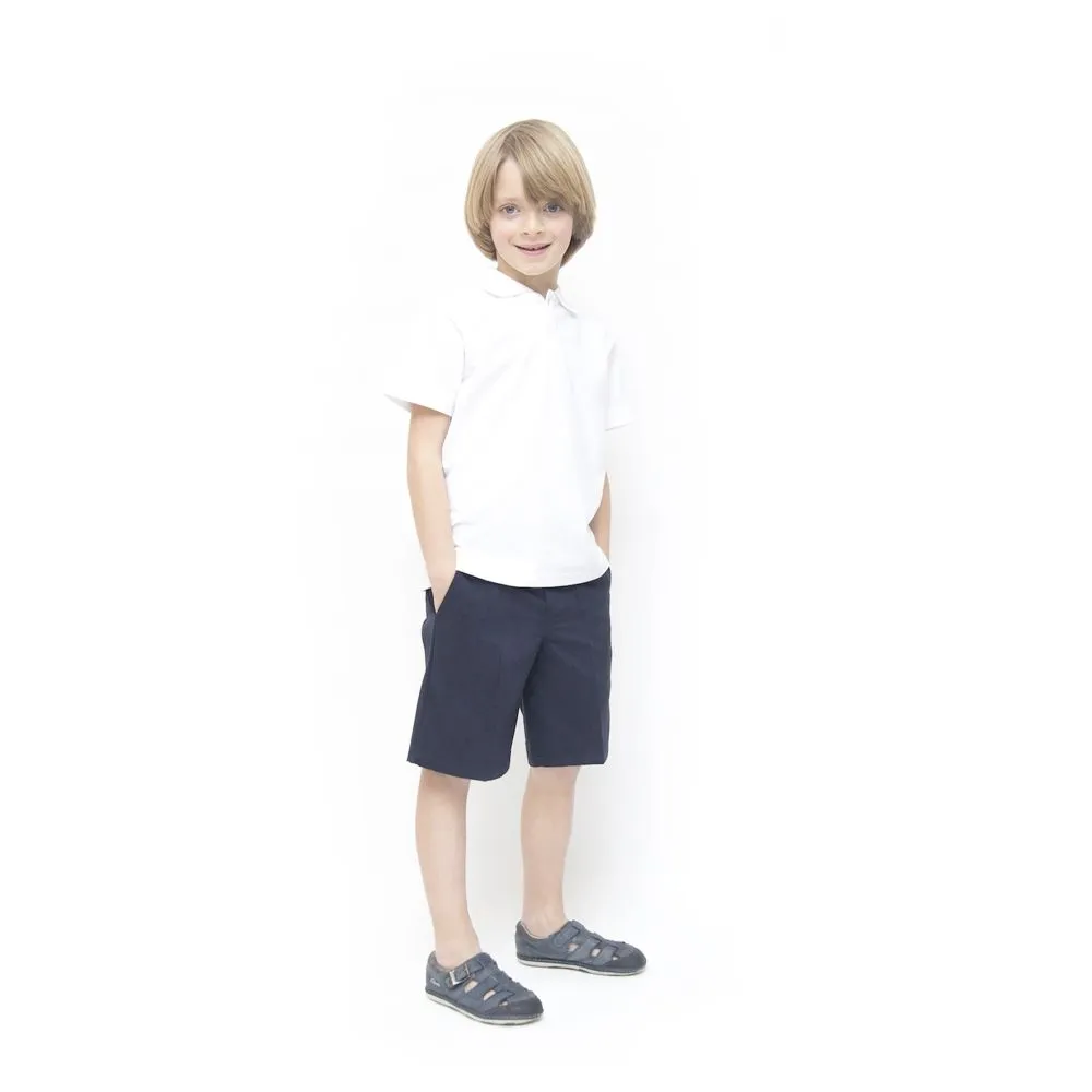 Boys School Shorts - 100% Organic Cotton