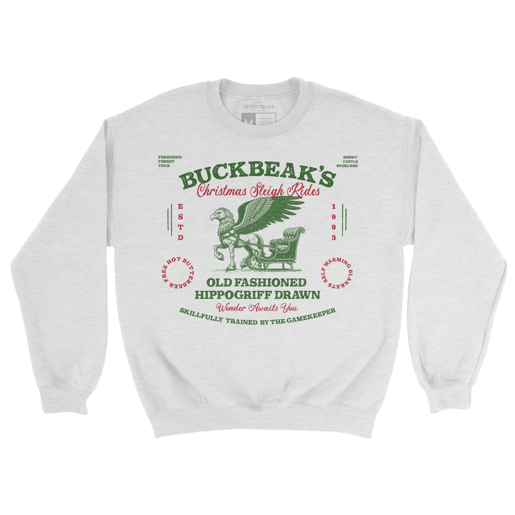 Buckbeak Sleigh Rides Sweatshirt