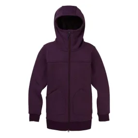 Burton 2018 Womens Minxy Full Zip Hoodie - Small - Starling Heather