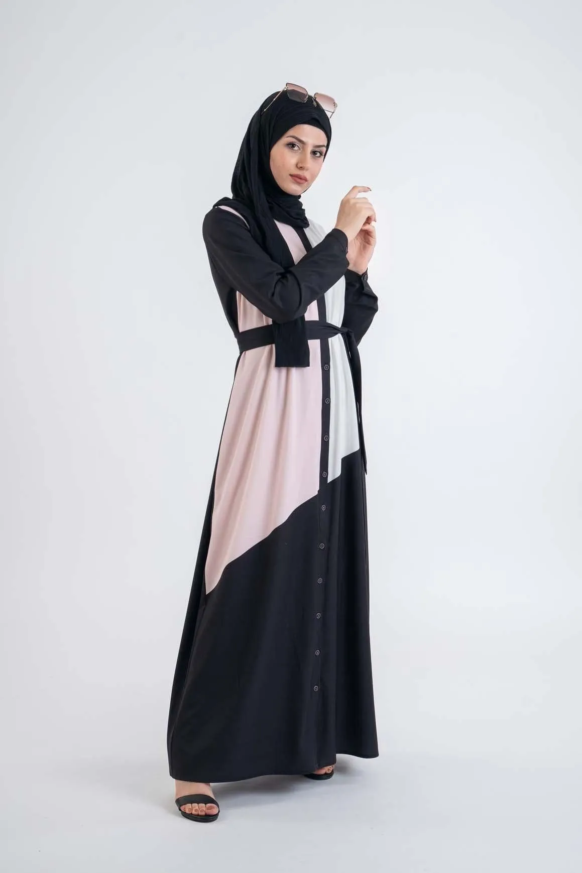 Caprice Shirt Dress-hijab style casual