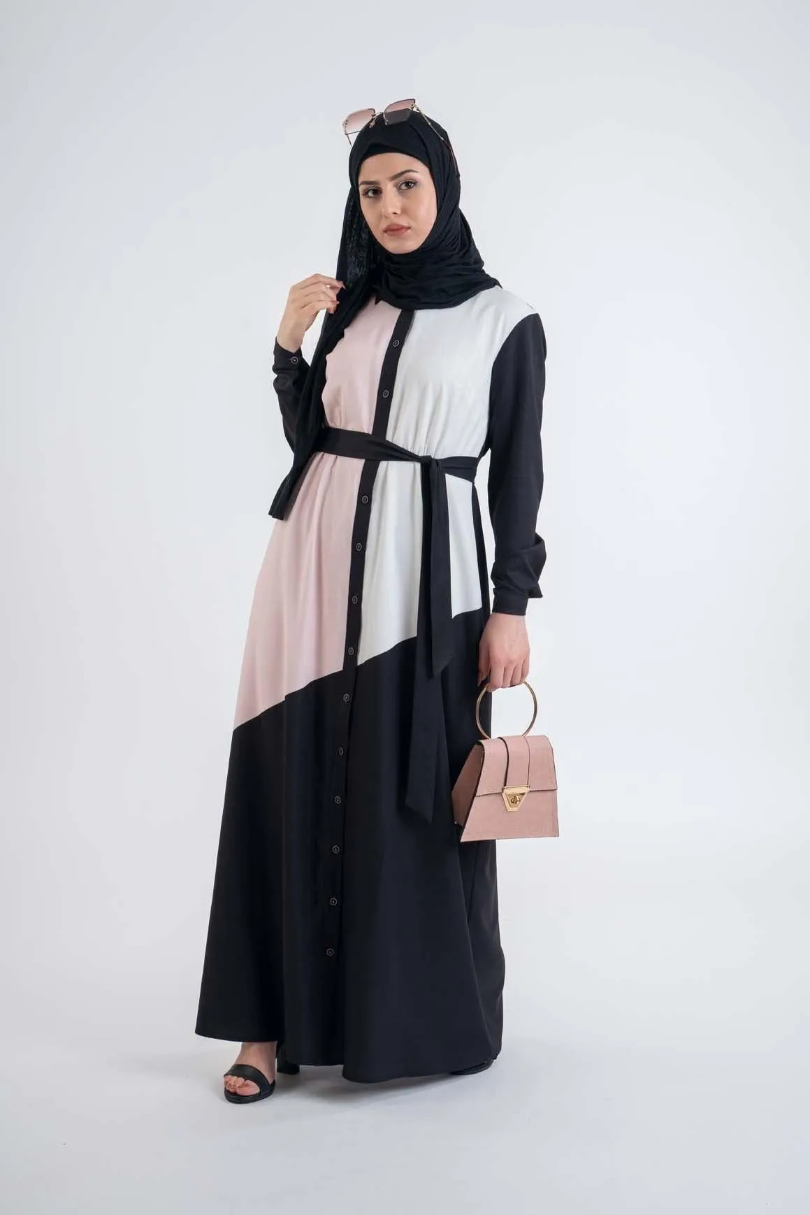 Caprice Shirt Dress-hijab style casual