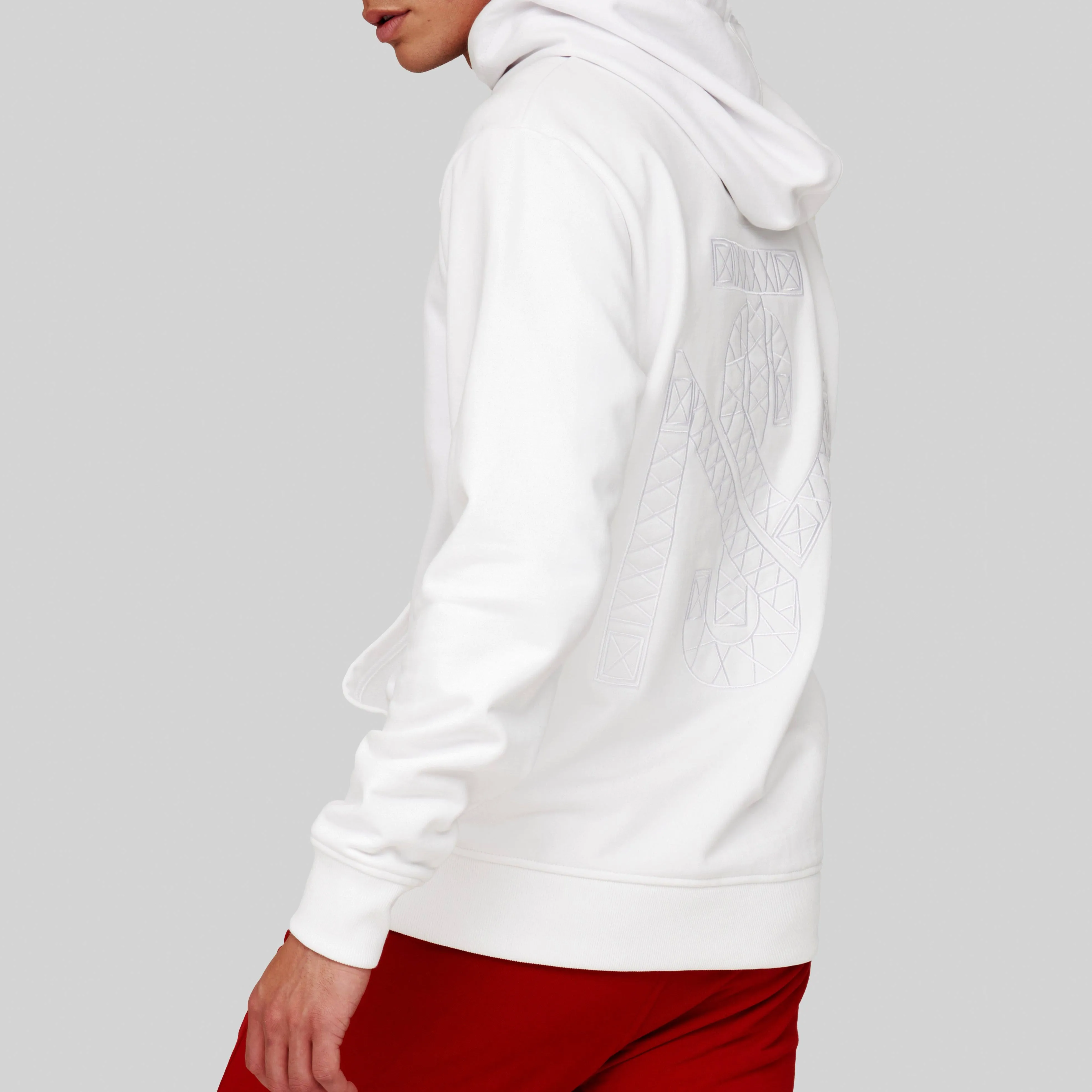 CASANDRO WHITE HOODIE