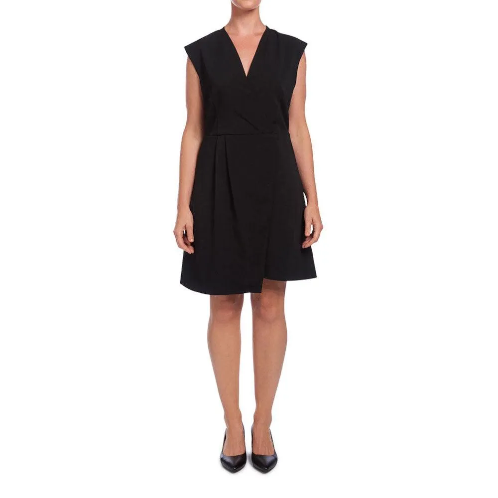 CAT67Z NNT Women's Sleeveless Wrap Dress