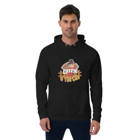 Catch Me If You Can Graphic Men Eco Raglan Hoodie