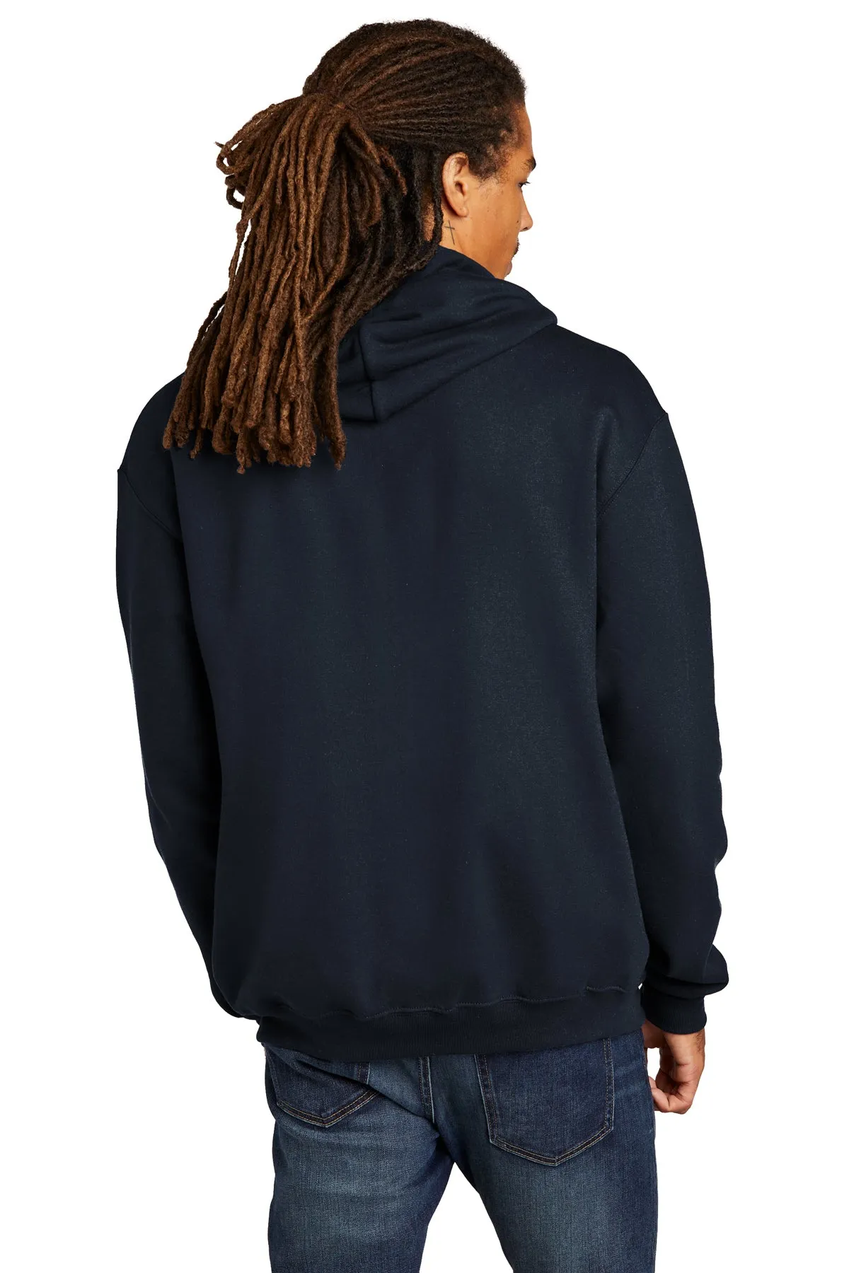 Champion Eco Fleece Full-Zip Hoodie, Navy