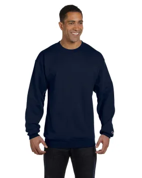 Champion Mens Double Dry Eco Fleece Crew Navy