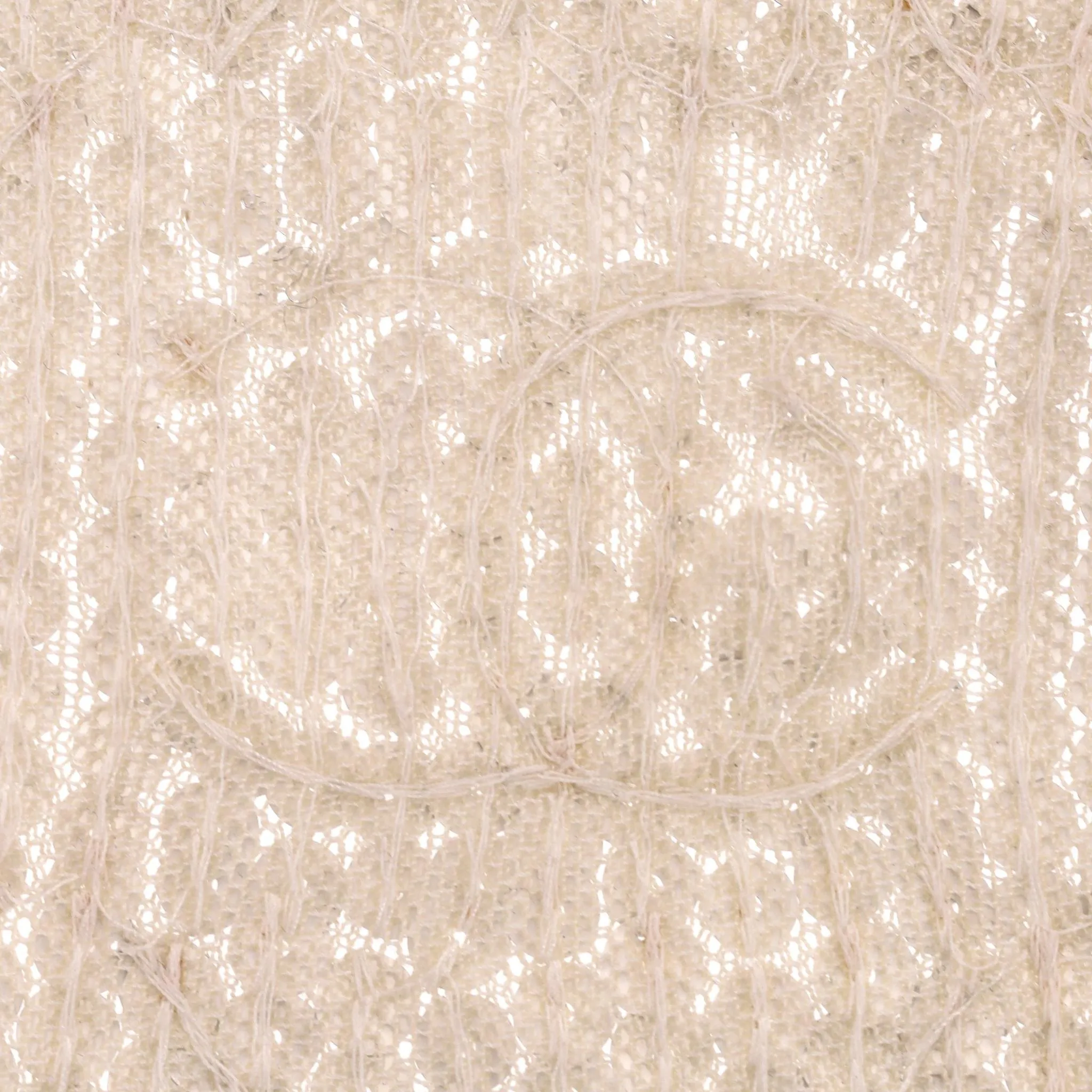 Chanel Sequin 'CC' Logo Cashmere Cardigan With Rare Chanel Handshake Buttons. Size 40FR