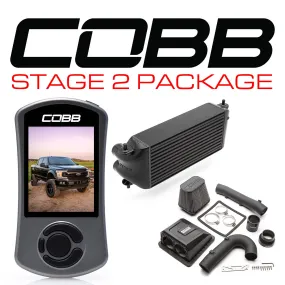 Cobb Tuning  Ford Stage 2 Power Package Black (Factory Location Intercooler) F-150 Ecoboost 3.5L 2020 - FOR0070S20BK