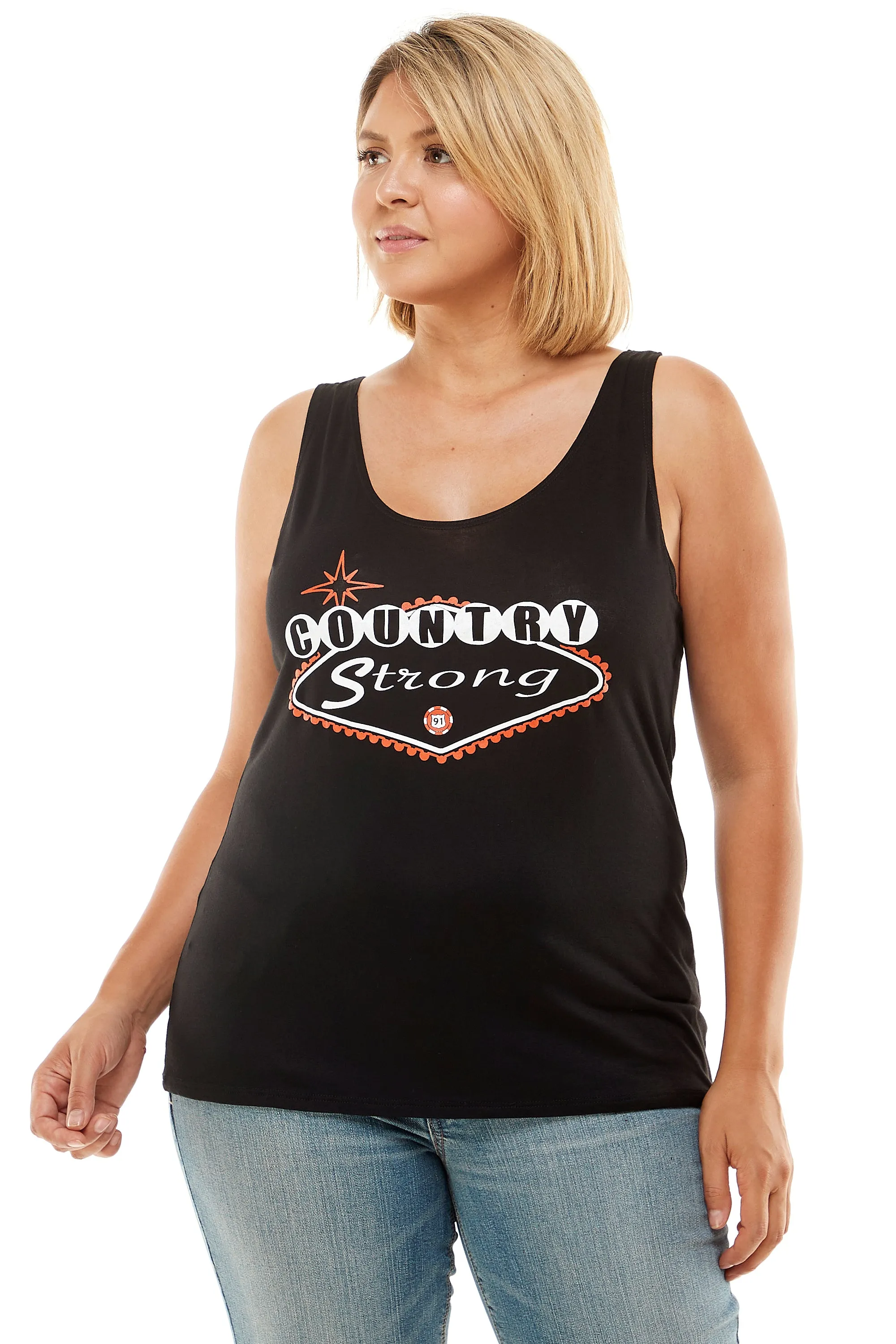 COUNTRY STRONG LAS VEGAS ROUTE 91 TANK TOP