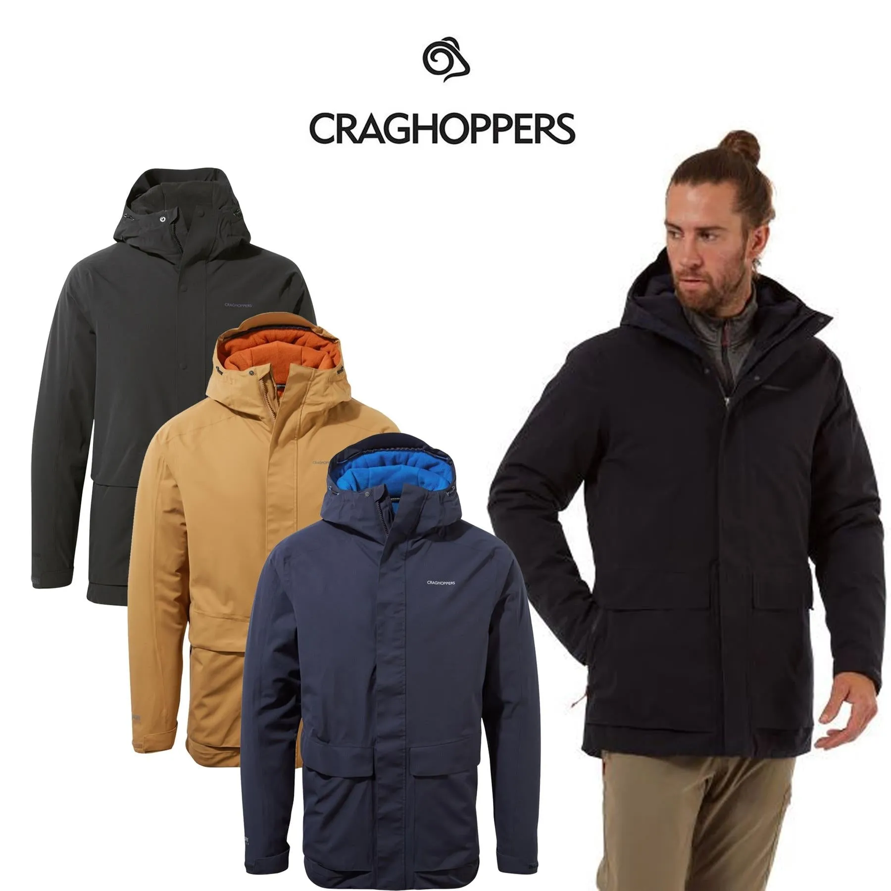 Craghoppers Men's Lorton Thermic Waterproof Jacket