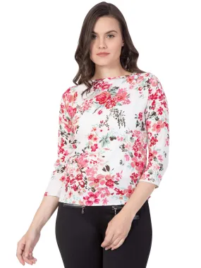 Crepe stylish top for beautiful women