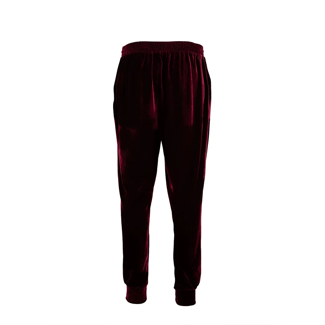 Crissa Velvet Jogger Pants