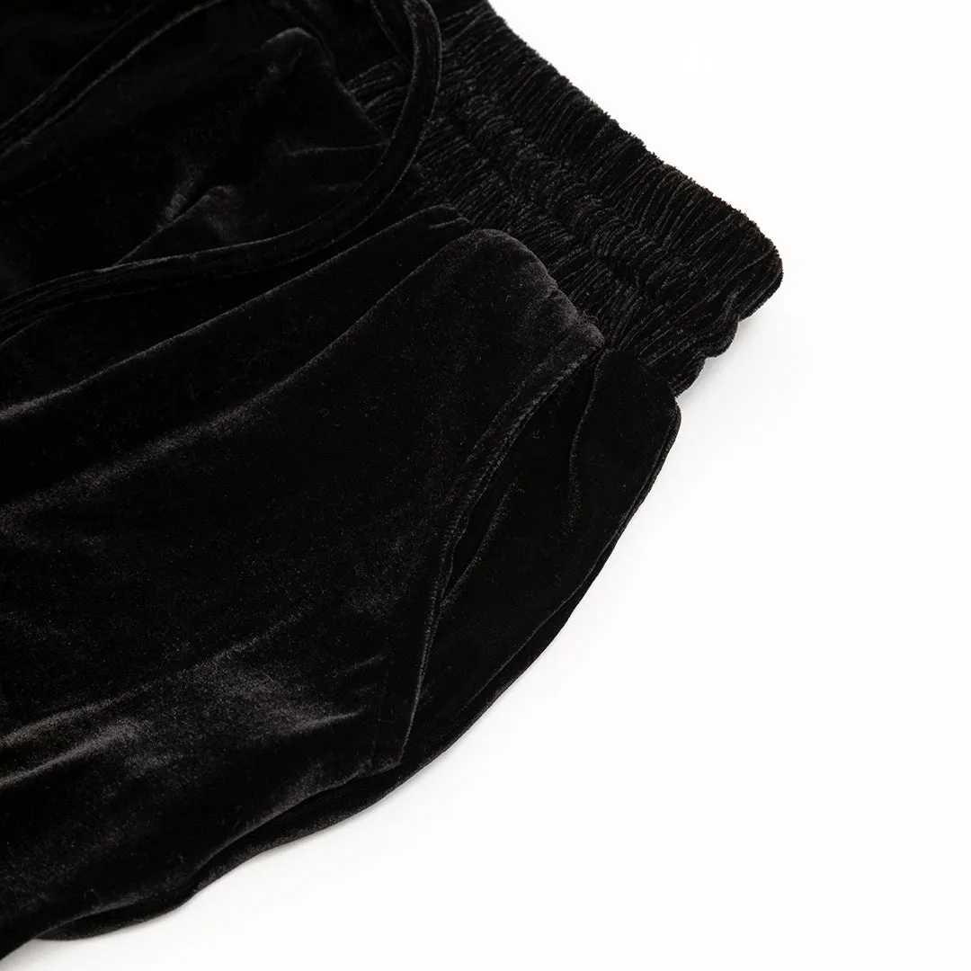 Crissa Velvet Jogger Pants