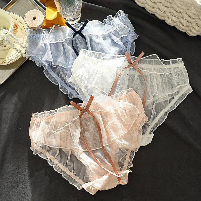 Cute Wing Chiffon Panties Underwear