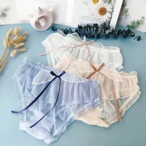 Cute Wing Chiffon Panties Underwear