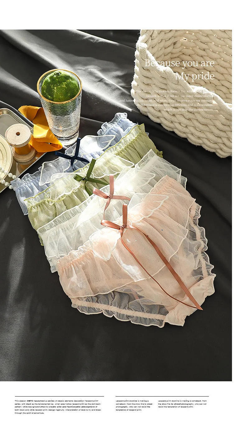 Cute Wing Chiffon Panties Underwear