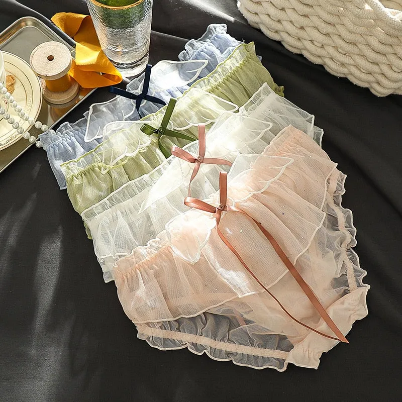 Cute Wing Chiffon Panties Underwear