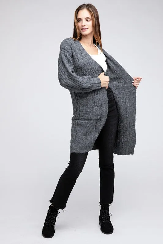 Destiny Open Front Cardigan