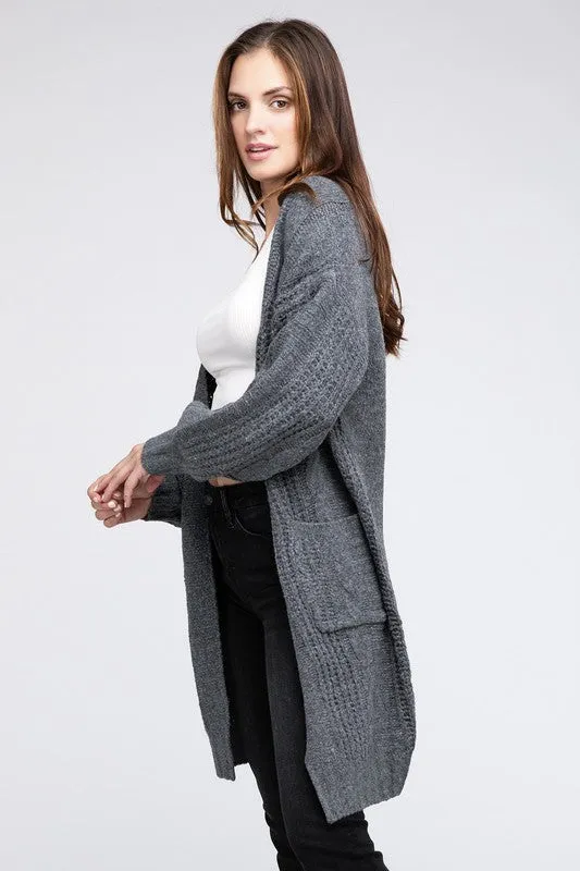 Destiny Open Front Cardigan