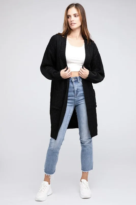 Destiny Open Front Cardigan