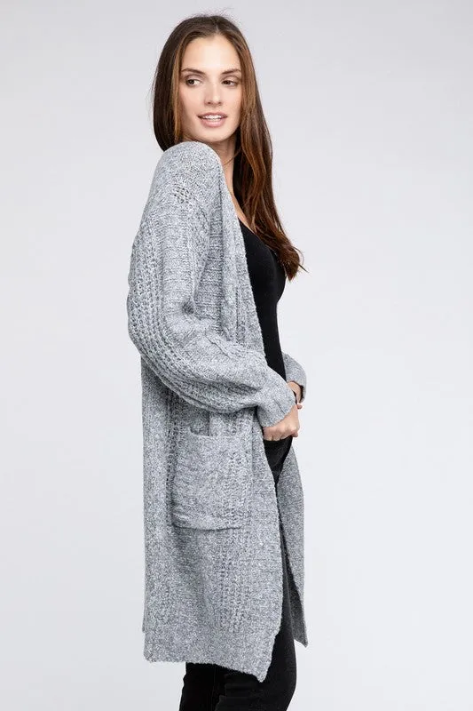 Destiny Open Front Cardigan